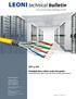 technical bulletin UTP vs STP Shielded data cables make the grade Unshielded data cables reach the limits of their performance
