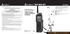 50 WX ST. Citizens Band 2-Way Handheld CB Radio. The CB Story. Operating Instructions for your Cobra HH 50 WX ST. If You Think You Need Service