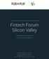 Fintech Forum Silicon Valley