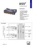 MX1601B. Data Sheet. Universal amplifier. Special features. Block diagram Digital platform. B en