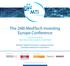 The 26th MedTech Investing Europe Conference