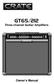 GT65/212. Three-channel Guitar Amplifiers. Owner s Manual