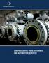 COMPREHENSIVE VALVE OFFERINGS AND AUTOMATION SERVICES