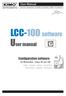 LCC-100 software User manual