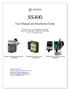 SS400. User Manual and Installation Guide