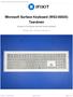Microsoft Surface Keyboard (WS ) Teardown