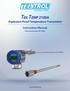 T EK-TEMP 2100A Explosion-Proof Temperature Transmitter