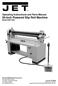 Operating Instructions and Parts Manual 50-inch Powered Slip Roll Machine Model ESR-1650