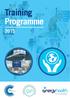 Training Programme 2015