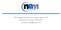 NEM Strategic Research and Innovation Agenda 2018 NEM General Assembly, 30 May 2017