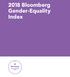 2018 Bloomberg Gender-Equality Index