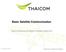 Basic Satellite Communication. Thaicom Customer and Network Services Department