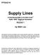 Supply Lines. A One-Round D&D LIVING GREYHAWK Ratik MINI Regional Adventure. Version 1.0 Round 1. by Matt Lau