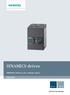 SINAMICS drives. SINAMICS DCM as a DC voltage source. Application. Answers for industry. Edition 01/2014