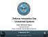 Defense Innovation Day Unmanned Systems