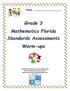 Grade 3 Mathematics Florida Standards Assessments Warm-ups