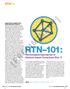 RTN 101: RTN101. >> By Gavin Schrock, LS. Technological Approaches to Network-based Corrections (Part 7)