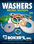 WASHERS METRIC EDITION OUR 99 TH ANNIVERSARY 32,000 SIZES 2,000 MATERIALS ENDLESS POSSIBILITIES FAST DELIVERY