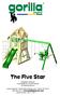 The Five Star. ASSEMBLY MANUAL Copyright 2011 Gorilla Playsets All Rights Reserved