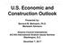 U.S. Economic and Construction Outlook