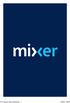 GAME DESIGN WITH MIXER