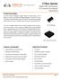 CT8xx Series. Digital TMR Latch/Sensor for Consumer & Industrial Applications. Product Description. Application Examples. Features and Benefits