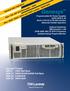 Genesys TM Programmable DC Power Supplies 10kW/15kW in 3U Built in RS-232 & RS-485 Interface Advanced Parallel Operation