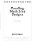 Dazzling Math Line. Designs