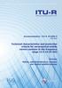 Technical characteristics and protection criteria for aeronautical mobile service systems in the frequency range GHz