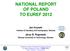 NATIONAL REPORT OF POLAND TO EUREF 2012