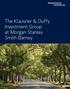 The Klausner & Duffy Investment Group at Morgan Stanley Smith Barney
