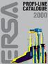 PROFI-LINE CATALOGUE 2000