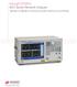 Keysight E5063A ENA Series Network Analyzer. 100 khz to 500 M/1.5 G/3 G/4.5 G/6.5 G/8.5 G/14 G/18 GHz