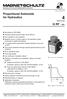 Proportional Solenoids for Hydraulics G RF... B01