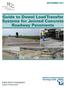Guide to Dowel Load Transfer Systems for Jointed Concrete Roadway Pavements