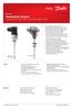 Temperature Sensors Types MBT 5250, MBT 5260 and MBT 5252