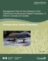 Management Plan for the Harlequin Duck (Histrionicus histrionicus) Eastern Population, in Atlantic Canada and Québec