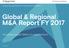 Global & Regional M&A Report FY 2017