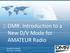 DMR: Introduction to a New D/V Mode for AMATEUR Radio. HamSCI Kai Chen, K2TRW