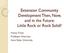 Extension Community Development Then, Now, and in the Future: Little Rock or Rock Solid? Nancy Franz Professor Emeritus Iowa State University