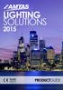 LIGHTING SOLUTIONS BRIGHTEN UP YOUR LIFE PRODUCTGUIDE