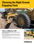 Choosing the Right Ground Engaging Tools for Motor Graders