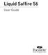 Liquid Saffire 56. User Guide FA