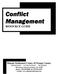 Conflict Management RESOURCE GUIDE