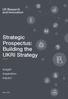 Strategic Prospectus: Building the UKRI Strategy