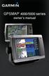 GPSMAP. 4000/5000 series owner s manual