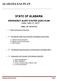 STATE OF ALABAMA. EMERGENCY ALERT SYSTEM (EAS) PLAN Date: July 27, 2017 TABLE OF CONTENTS