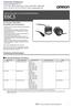 Ordering Information. Rotary Encoder (Incremental/Absolute) E6C3. Incremental Rotary Encoders. An Encoder That Offers Durability and Convenience