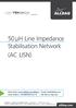 50 μh Line Impedance Stabilisation Network (AC LISN)