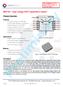 Preliminary. MM7100 High-Voltage SPST Digital-Micro-Switch. Product Overview PRELIMINARY DATA SHEET, SEE PAGE 11 FOR DETAILS